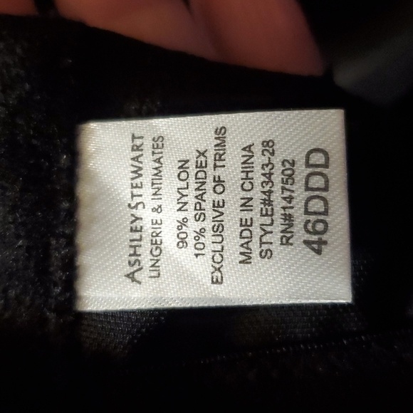 Ashley Stewart Floral Underwire Bra Size 46DDD - Picture 5 of 5